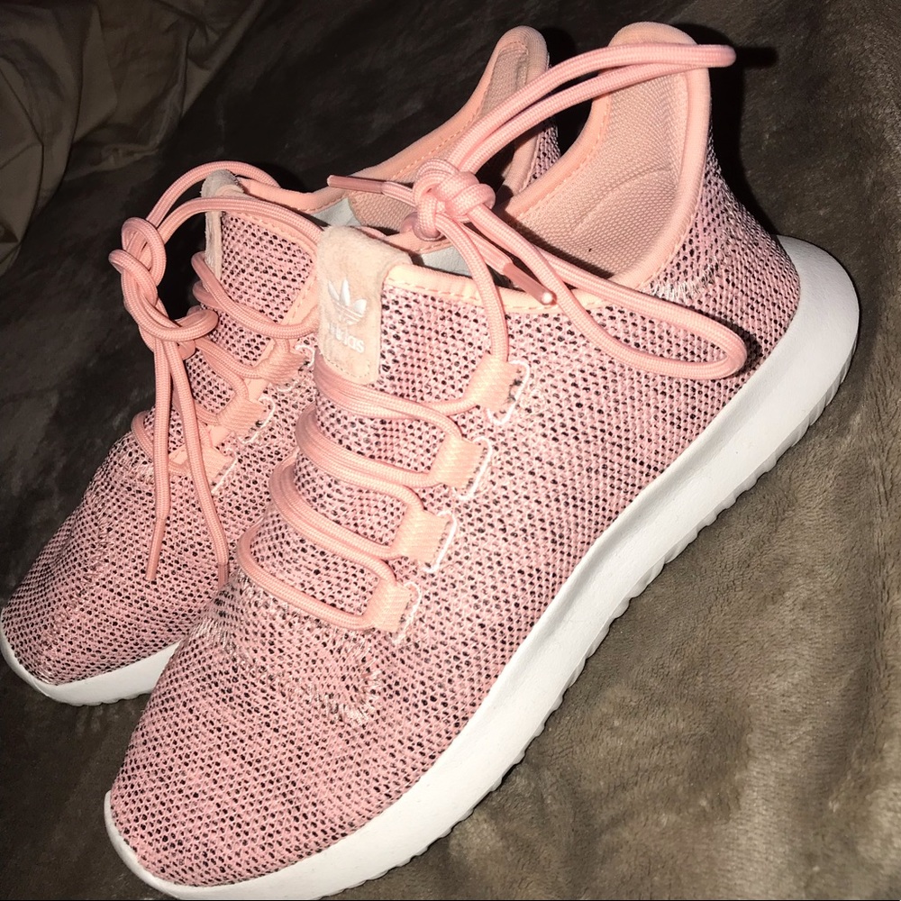adidas women’s shoes - tubular light pink - size 7